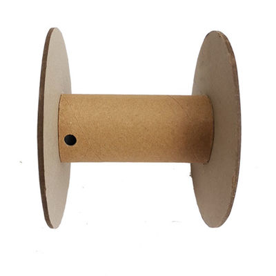 Eco Friendly Kraft Paper Empty Cardboard Spools Universal Chipboard Spools