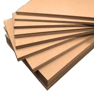 Virgin Kraft Paper 89GSM Natural Brown Uncoated for Food Packaging Printing Smooth Surface