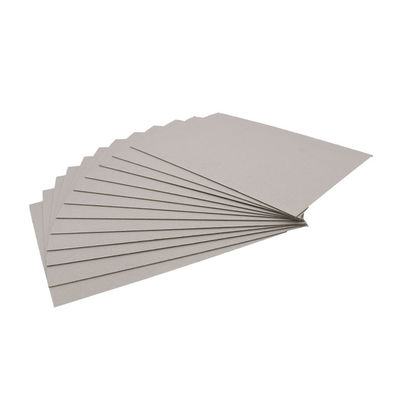 750*1050mm glossy rigid grey cardboard sheets