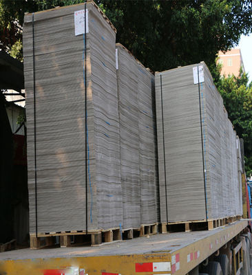 Hard chipboard paper sheets 2mm grey book binding board ﻿