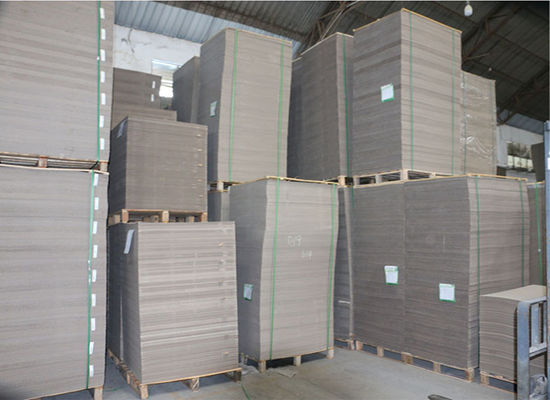 Professional Factory Light Grey Packaging Board Grey Paper Board
