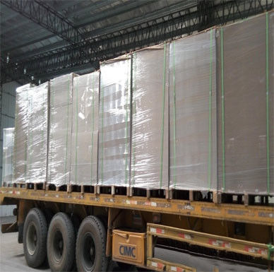 Customized 1mm 1.5mm 2mm white coated duplex board with Grey back