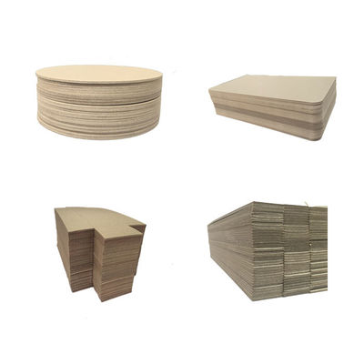 Customized Size Laminated plain paper 800gsm gray chip board sheets