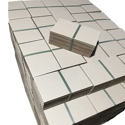 0.9mm-3mm Grey Cardboard Recycled Wood Pulp Duplex Paper Board