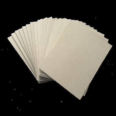 China Recycled pulp Double Sides Grey Color 750gsm 1.2mm Thick Straw Board Sheets