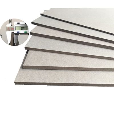 Notebook Cover thick grey recycle paper roll/sheet grey cardboard/grey chip board