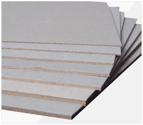 Notebook Cover thick grey recycle paper roll/sheet grey cardboard/grey chip board