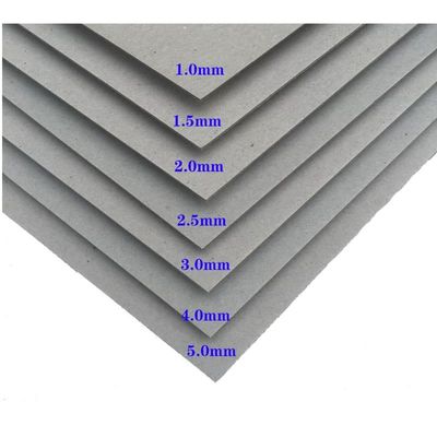 Custom printed superior quality grey paperboard: Core hard thick cardboard sheets