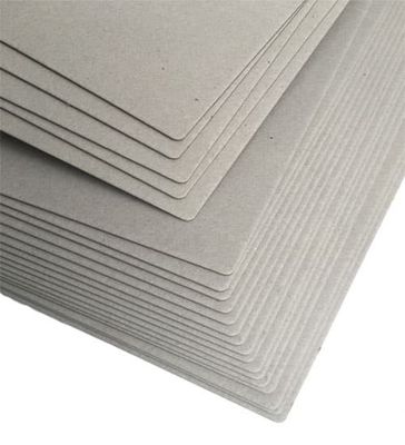 Superior quality core hard thick cardboard sheets: Custom printed grey paperboard