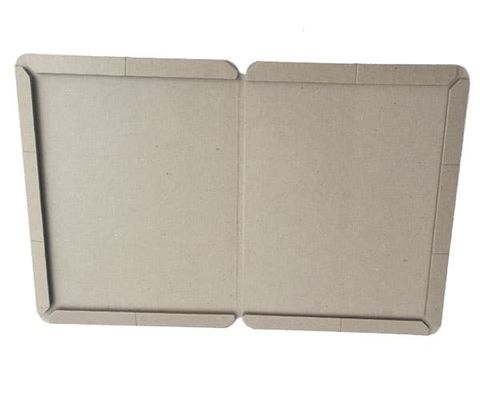 Factory Hot Sale Sponge Foam Paper Board Hardcover Book Storage Box Grey Paperboard