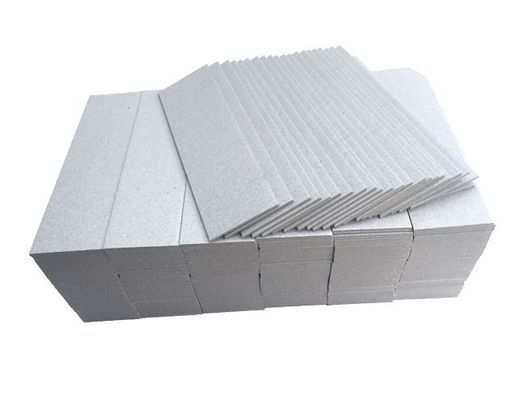 Thick cardboard sheets: Custom printed grey paperboard of superior quality, core hard
