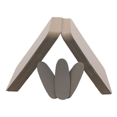 Uncoated Grey Cardboard Sheets Recycled Duplex Cardboard Paper Customized Shape