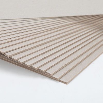 Single Side Coating Thick Cardboard Sheets Made from Recycled Pulp Style