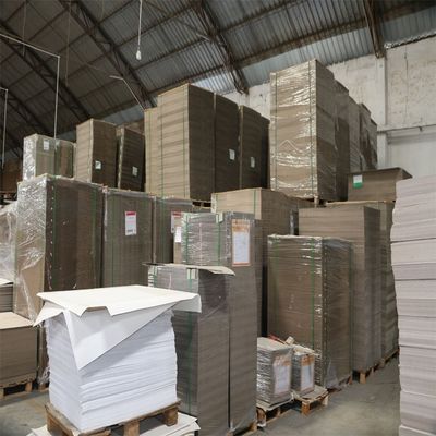 Single Side Coating Grey Chip Board Made from Recycled Pulp for Sustainable Packaging