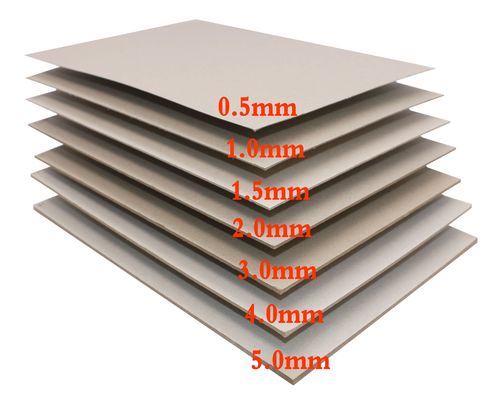 Factory Custom 300g 650g Grey Board And Sizes 787*1092mm Gray Paper