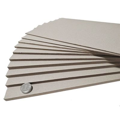 A4 Size Grey Cardboard Craft Card Grey Paper Board 1000mic 1mm For Book Binding