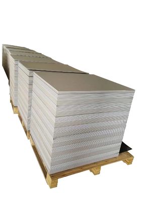 2mm 2.5mm Thickness Grey Cardboard Sheets Uncoated Recycled Grey Chipboard