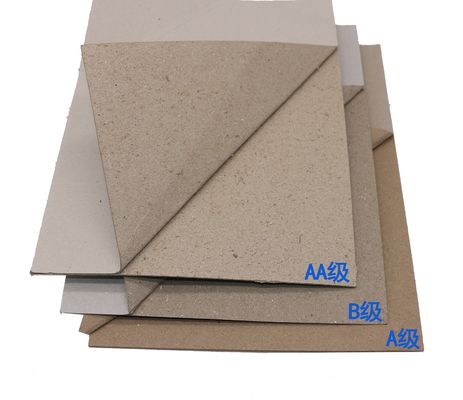 2mm 2.5mm Thickness Grey Cardboard Sheets Uncoated Recycled Grey Chipboard