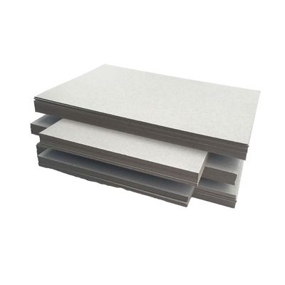 1.5mm 2mm Thick Grey Chipboard Double Sides Grey Paper Board Uncoated