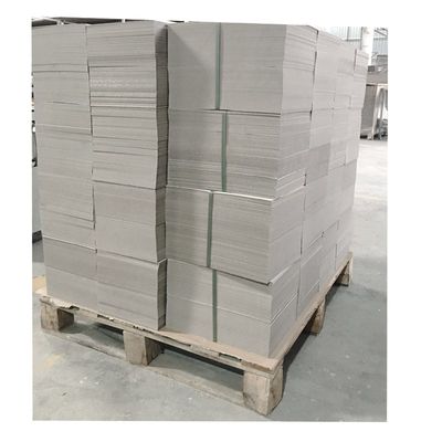 2mm 1200gsm Gray Paperboard Book Binding Grey Boards Uncoated OEM