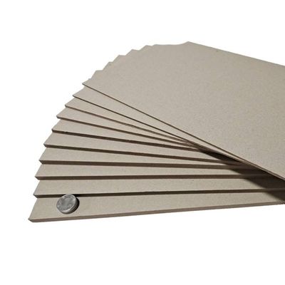 2.0mm Laminated Gray Cardboard Grey Chip Board For Paper Cover Or Folders