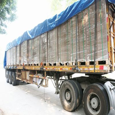 Double Sided Grey Board 787x1092mm 889x1194mm Gray Cardboard Sheets Pe Coated Pulp Material For Packaging