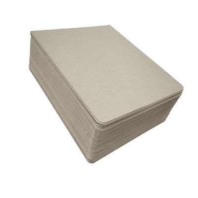 Anti Curl Grade AA Paper Thickness 2mm Hard Laminated Grey Card Board