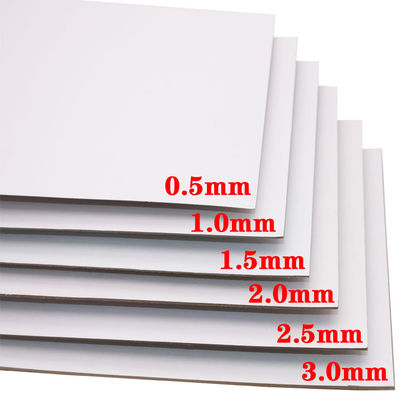 Duplex Board White Back Duplex Board With Grey Back Duplex Board With White Backing