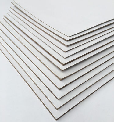 Customized one side white with grey back duplex board: Good quality duplex board paper.