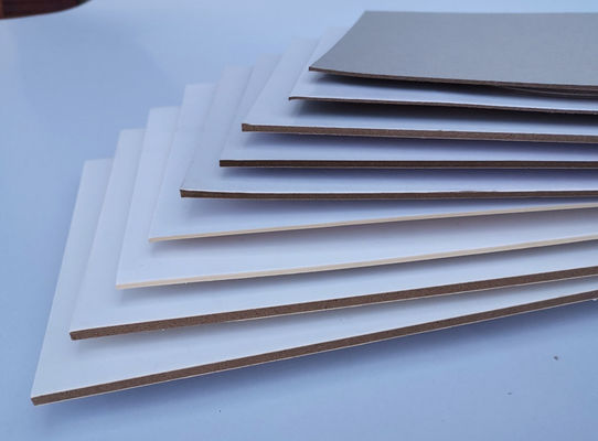 Moisture Proof Grey Cardboard Sheets Coated Grey Chipboard Paperboard 350gsm