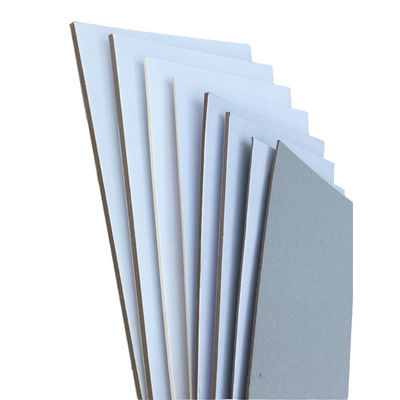 Paper Manufacture Double-Sided Grey Cardboard Sheets Grey Duplex Paperboard Cardstock Paper Sheet