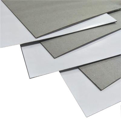 Packaging Solution Grey Back Duplex Board Lightweight Wood Pulp Customizable