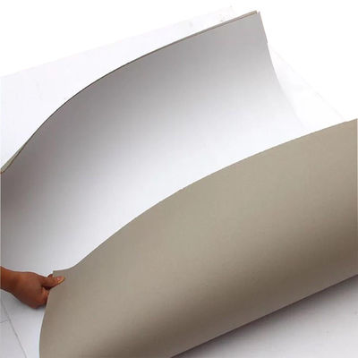 0.28mm-0.58mm Duplex Paper Board With Grey Back Custom Thickness
