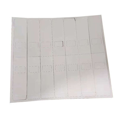 Customized 350G Grey Back Duplex Board White Coated Duplex Cardboard Paper