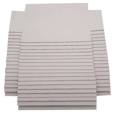 Recycle 400G White Grey Back Duplex Board , Duplex Paperboard Custom Shape