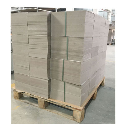 White Coated Duplex Board With Grey Back , Mixed Pulp Whiteboard Paper Sheets