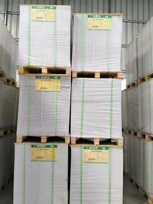 Coated Duplex Board Grey Back 700x1000mm One Side White Paper Board
