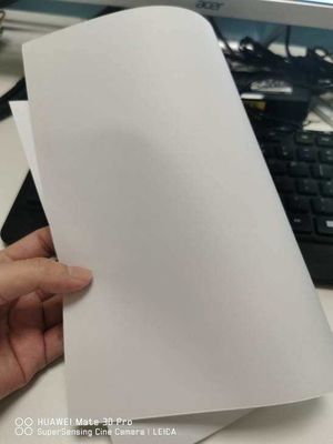 Customized School Woodfree Offset White Paper 58g Roll And Sheets Packing