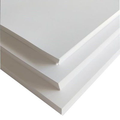 Uncoated Ivory Paper Sheets 350gsm Mixed Pulp White Cardboard