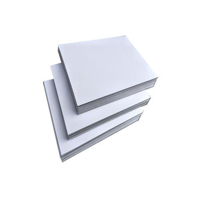 Super White Ivory Printing Paper , Glossy Coated Art Paper Customized Size