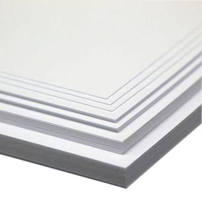 Recycled White Cardboard Display Mixed Pulp vory Board Paper For Greeting Card