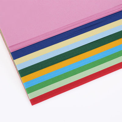 Colored Pressed Cardboard Sheets 180gsm-400gsm Hard Colour Card Board