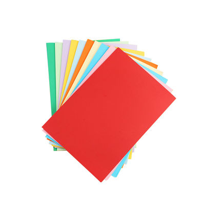 Custom Size Color Paper 180gsm 200gsm Colored Cardboard Paper Sheets