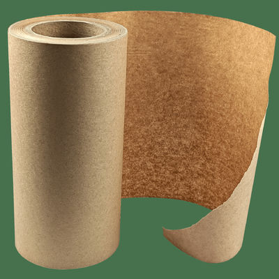 Self Adhesive Brown Kraft Paper Rolls Recycled Custom Thickness