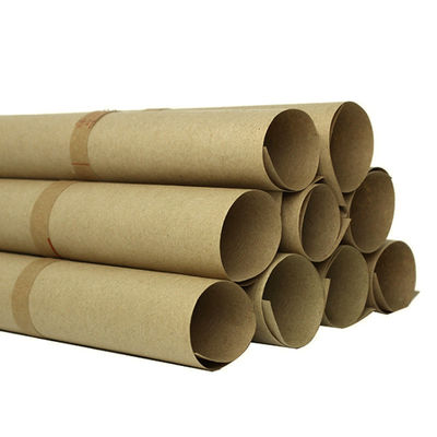 Custom Printed Kraft Paper Rolls Recycled Pulp Style For Packaging