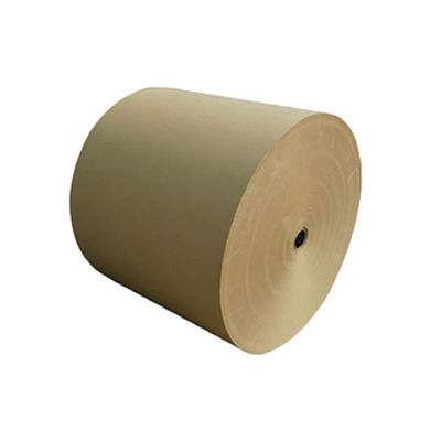 90gsm 110gsm 120gsm Craft Paper Roll , Recycled Kraft Wrapping Paper