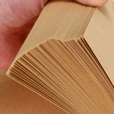 Customized Size Brown Kraft Paper Packaging , Kraft Board Paper Roll Or Sheets
