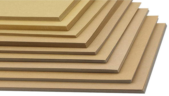 Custom Printed Kraft Paper Packing , Kraft Liner Board For Gift Box Food Grade