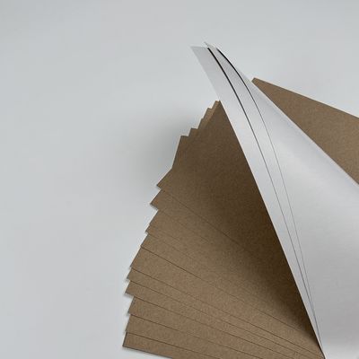 White Front Coated GC4 Kraft Back 280 GSM 660*1016 Board