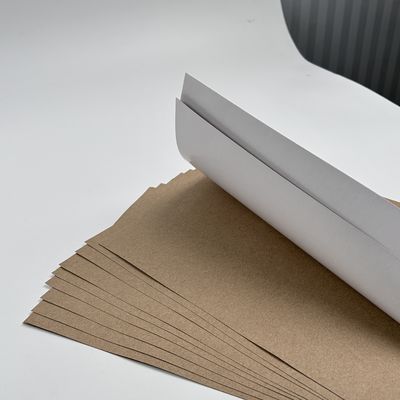 C1S Kraft Back Coated Duplex Board Paper In Sheet Or Reel
